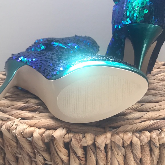 Brand New! Sequin Boots - Picture 5 of 7